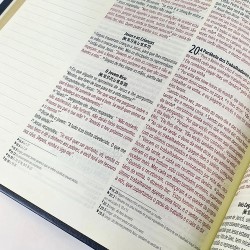 Bíblia Sagrada Leia e Anote | NVI | Capa Luxo Preta